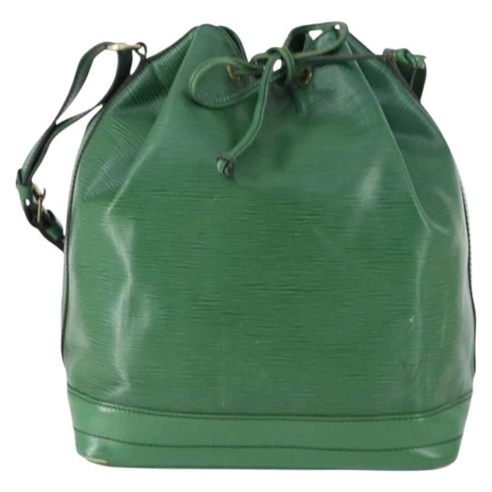 Louis Vuitton Noe Epi Leather Green Leather Handbag